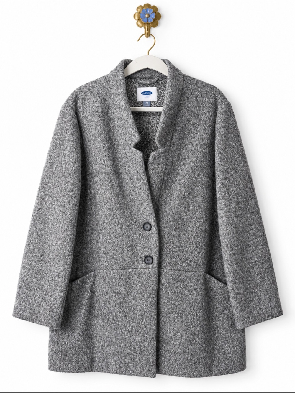 Old Navy Gray Coat Size XXL